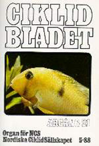 Omslag för Ciklidbladet 1988/05