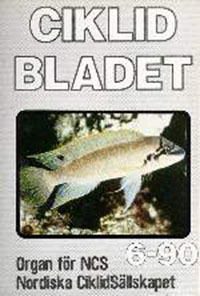 Omslag för Ciklidbladet 1990/06