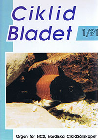 Omslag för Ciklidbladet 1991/01