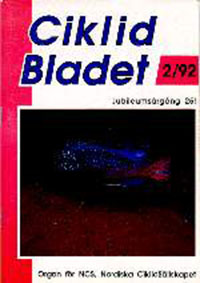 Omslag för Ciklidbladet 1992/02