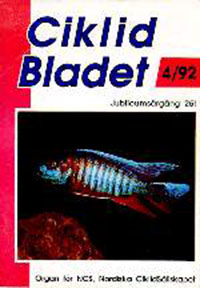 Omslag för Ciklidbladet 1992/04