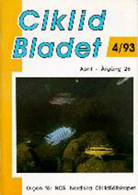 Omslag för Ciklidbladet 1993/04