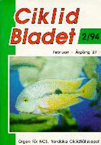 Omslag för Ciklidbladet 1994/02