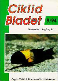 Omslag för Ciklidbladet 1994/09