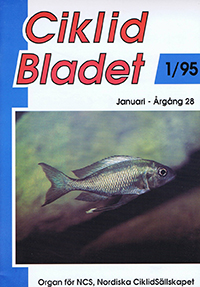 Omslag för Ciklidbladet 1995/01
