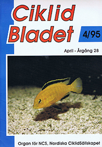Omslag för Ciklidbladet 1995/04