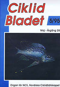 Omslag för Ciklidbladet 1995/05