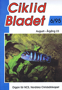 Omslag för Ciklidbladet 1995/06