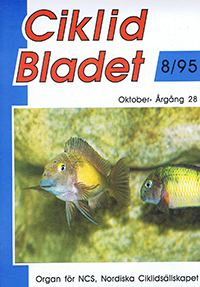 Omslag för Ciklidbladet 1995/08