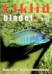Omslag för Ciklidbladet 1997/09
