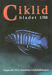 Omslag för Ciklidbladet 1998/01