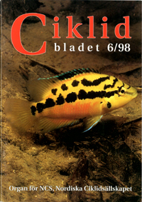 Omslag för Ciklidbladet 1998/06