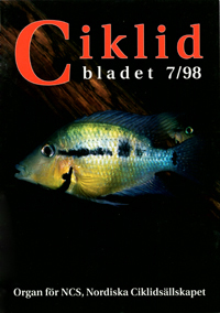 Omslag för Ciklidbladet 1998/07