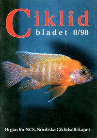 Omslag för Ciklidbladet 1998/08