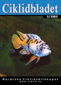 Omslag för Ciklidbladet 2003/02